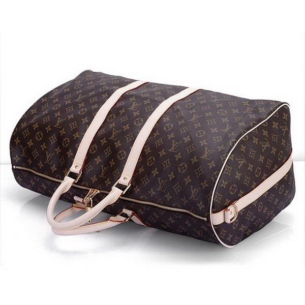 Louis Vuitton Monogram Canvas Keepall 55 with Shoulder Strap M41414 Louis Vuitton Monogram Canvas Keepall 55 with Shoulder Strap M41414